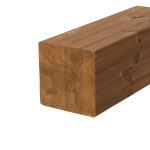 Lunawood Thermowood Luna Post 140x140 | Ξύλινη Κολόνα