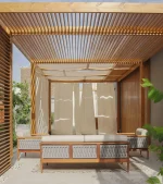 Lunawood Thermowood Luna Post 140x140 | Ξύλινη Κολόνα - Image 4